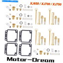 Carburetor Part 4SETSキャブレター再構築ヤマハマキシム700 XJ700 1985用の修理キット 4SETS Carburetor Rebu...