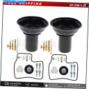 Carburetor Part 2セットキャブレター修理再構築キットダイアフラムプランジャーヤマハスズキ用の針付きプランジャー 2 Set Carburetor...