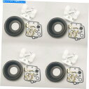 Carburetor Part 4セットキャブレター修理キットミクニBST36 TRIUMPH DAYTONA 900炭水化物ダイアフラム 4 Set Carb...