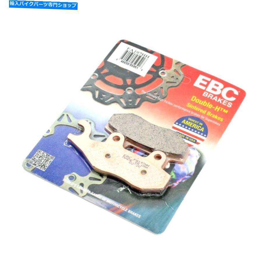 EBC Brake Pads HH Rated Sintered for 2008-2012 Kawasaki EX250 NINJA Rear 1 PairカテゴリFenders状態新品メーカー車種発送詳細全国一律 送料無料 （※北海道、沖縄、離島は省く）商品詳細輸入商品の為、英語表記となります。Condition: NewBrand: EBCPlacement on Vehicle: RearType: SinteredManufacturer Part Number: BC10-FA197HH/K/EX250/08-12/RCountry/Region of Manufacture: United StatesUPC: Does not apply《ご注文前にご確認ください》■海外輸入品の為、NC・NRでお願い致します。■取り付け説明書は基本的に付属しておりません。お取付に関しましては専門の業者様とご相談お願いいたします。■通常2〜4週間でのお届けを予定をしておりますが、天候、通関、国際事情により輸送便の遅延が発生する可能性や、仕入・輸送費高騰や通関診査追加等による価格のご相談の可能性もございますことご了承いただいております。■海外メーカーの注文状況次第では在庫切れの場合もございます。その場合は弊社都合にてキャンセルとなります。■配送遅延、商品違い等によってお客様に追加料金が発生した場合や取付け時に必要な加工費や追加部品等の、商品代金以外の弊社へのご請求には一切応じかねます。■弊社は海外パーツの輸入販売業のため、製品のお取り付けや加工についてのサポートは行っておりません。専門店様と解決をお願いしております。■大型商品に関しましては、配送会社の規定により個人宅への配送が困難な場合がございます。その場合は、会社や倉庫、最寄りの営業所での受け取りをお願いする場合がございます。■輸入消費税が追加課税される場合もございます。その場合はお客様側で輸入業者へ輸入消費税のお支払いのご負担をお願いする場合がございます。■商品説明文中に英語にて”保証”関する記載があっても適応はされませんのでご了承ください。■海外倉庫から到着した製品を、再度国内で検品を行い、日本郵便または佐川急便にて発送となります。■初期不良の場合は商品到着後7日以内にご連絡下さいませ。■輸入商品のためイメージ違いやご注文間違い当のお客様都合ご返品はお断りをさせていただいておりますが、弊社条件を満たしている場合はご購入金額の30％の手数料を頂いた場合に限りご返品をお受けできる場合もございます。(ご注文と同時に商品のお取り寄せが開始するため)（30％の内訳は、海外返送費用・関税・消費全負担分となります）■USパーツの輸入代行も行っておりますので、ショップに掲載されていない商品でもお探しする事が可能です。お気軽にお問い合わせ下さいませ。[輸入お取り寄せ品においてのご返品制度・保証制度等、弊社販売条件ページに詳細の記載がございますのでご覧くださいませ]&nbsp;