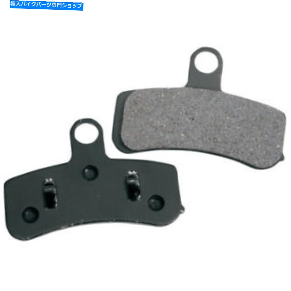 Fenders ドラッグスペシャリティブレーキパッド1720-0217オーガニック新しい08-17フロント Drag Specialties Brake pads 1720-0217 Organic NEW 08-17 Front