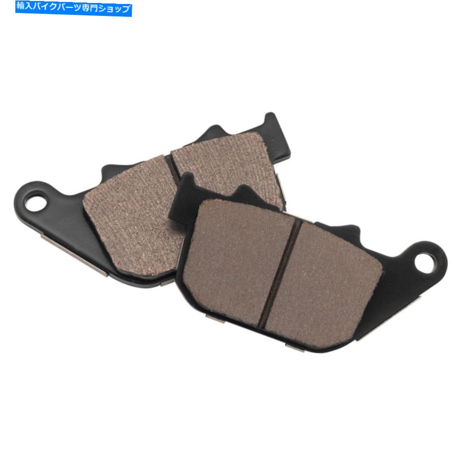 Fenders ハーレーダビッドソン用のツインパワーXストップ焼結ブレーキパッド - リアHD6015-CU7 Twin Power X-Stop Sintered Brake Pads for Harley-Davidson - Rear HD6015-CU7