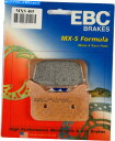 Fenders EBC -MXS405 -MXSシリーズレース焼結ブレーキパッド EBC - MXS405 - MXS Series Race Sintered Brake Pads