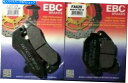 Fenders Benelli Tornado TNT 125フロント +リアブレーキパッドセットEBC FA711 + FA629 BENELLI TORNA...