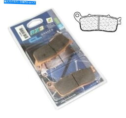 Fenders カーボンロレーヌリアブレーキパッドホンダVFR 1200 XDC 2012-2014 Carbon Lorraine Rear Brake Pads Honda VFR 1200 Xdc 2012-2014