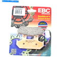 Fenders EBCブレーキパッドHH 1988年から2000年に合わせて焼結gl 1500ゴールドウィングフロント EBC Brake Pads HH Rated Sintered for 1988-2000 Honda GL 1500 GOLDWING Front