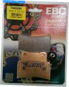 Brake Pads EBC焼結フロントディスクブレーキパッド(1セット)ヤマハMT125 / A(2014?2022) EBC Sintered FRONT ...