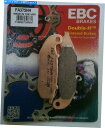 Brake Pads EBC焼結フロントディスクブレーキパッド(1セット)ホンダCBF125(2009年から2015年) EBC Sintered FRONT ...