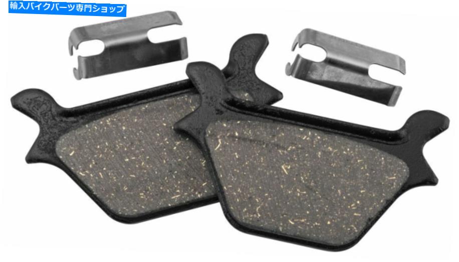 楽天Us Custom Parts Shop USDMBrake Pads Harley-Davidson FXST、FXSTB、FXSTC、FXSTS 1987-1999リア用のオーガニックブレーキパッド Organic Brake Pad For Harley-Davidson FXST, FXSTB, FXSTC, FXSTS 1987-1999 Rear