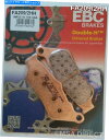 Brake Pads EBC焼結フロントディスクブレーキパッド(1セット)Honda FX650 Vigor(1999?2003)に適合する EBC Sinte...