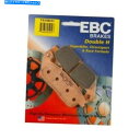 Brake Pads 13-14 CBR500R 94-07 VT1100C 06-15 Bonneville FA196HH用EBC HHフロントブレーキパッド EBC HH Front Brake Pads for 13-14 CBR500R 94-07 VT1100C 06-15 Bonneville FA196HH