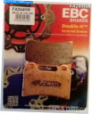 Brake Pads Apriria Pegaso 650のEBC焼結フロントディスクブレーキパッド(1セット)(2007年から2008年) EBC Sinte...