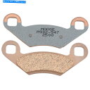 Brake Pads ムースユーティリティディビジョンXCR焼結金属ブレーキパッド / 1ペア| M902-S47 Moose Utility Division XCR Sintered Metal Brake Pads / One Pair | M902-S47