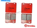 Brake Pads ブレンボSAフルフロントセットロードブレーキパッドはスズキVL1500侵入者1998-2001に適合します Brembo SA Full ...