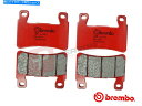 Brake Pads ブレンボSAフルフロントセットロードブレーキパッドはホンダCBR929 / 954 RRブレード00-03に適合します Brembo SA...