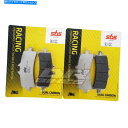 Brake Pads Aprilia RSV4 -RF 1000 2015-2018 SBSデュアルカーボンフロントブレーキパッド901DC Aprilia R...