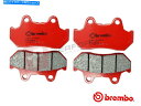 Brake Pads ブレンボSAフルフロントセットロードブレーキパッドはホンダCX500シルバーウィングターボ81-83に適合します Brembo SA Fu...