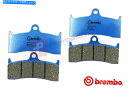 Brake Pads ブレンボCCフルフロントセットロードブレーキパッドはMVアグスタ1000 F4 s 2004-2006に適合します Brembo CC F...