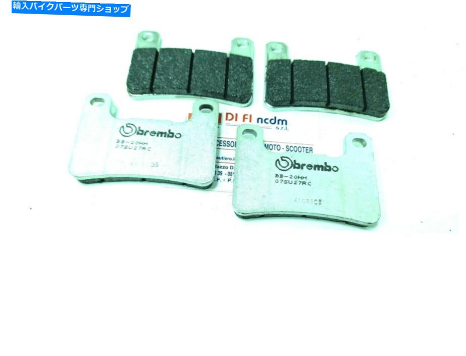 Brake Pads 4フロントブレーキパッドBrembo Carbon Ceramic 07SU27RC Kawasaki ZX-10R 2014 4 Front Brake Pads Brembo Carbon Ceramic 07SU27RC Kawasaki ZX-10R 2014