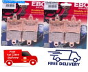 Brake Pads ヤマハXV 1900 2011- 2016 EBC焼結フロントディスクブレーキパッドFA423/4HH X2セット YAMAHA XV 1...