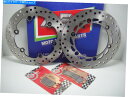 Brake Pads セットディスク +ブレーキパッドブレンボフロントリアホンダSH 300 -ABS 2013 Set Discs + Brake Pads ...