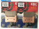 Brake Pads EBC焼結フロントディスクブレーキパッド(2セット)は、ホンダCBR600RR(2017?2022)に適合します EBC Sintered...