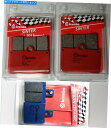 Brake Pads Ducati 916 SPS 1997用に設定されたBrembo Front / Lear Brake Padsセット BREMBO FR...
