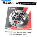 Brake Pads RZMA電気スクーターフロントブレーキパッド7.0 220mmスクーターディスクロックポイント70mm RZMA Electric Scooter Front Brake Pads 7.0 220mm Scooter Disc Lock Point 70mm