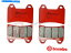 Brake Pads Brembo SAեեȥåȥɥ֥졼ѥåɤDucati 900 MH 2000-2002Ŭ礷ޤ Brembo SA Full Front Set Road Brake Pads fits Ducati 900 MH 2000-2002