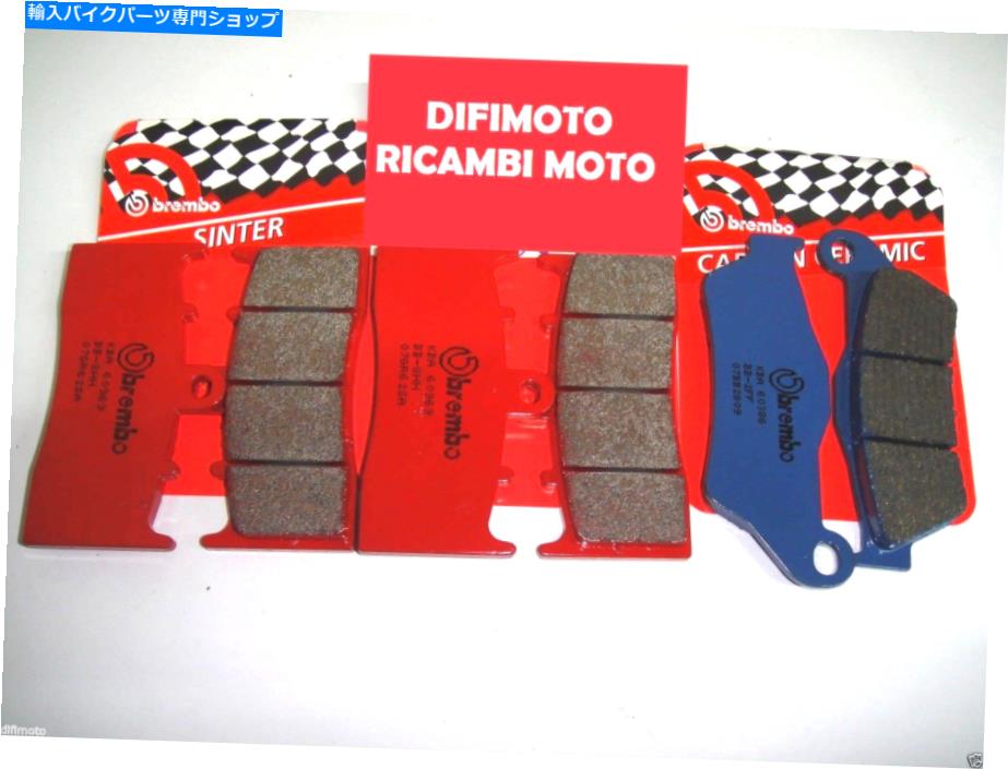 Brake Pads GR62SAブレーキパッドブレンボシントフロント+リアBMW R 1150 R 2005 2006 GR62SA Brake Pads BREMBO Sint Front+Rear BMW R 1150 R 2005 2006