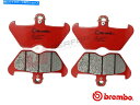 Brake Pads ブレンボSAフルフロントセットロードブレーキパッドはBMW K1100 LT 1991-1999に適合します Brembo SA Full...