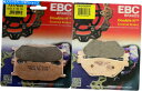 Brake Pads EBC HHフロント&リアブレーキパッドセット-YamahaXVS950ボルト&XVS950 V -STAR EBC HH Front &...