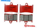 Brake Pads ブレンボSAフルフロントセットロードブレーキパッドはヤマハYZF600 R6 1999-2002に適合します Brembo SA Full...