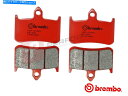 Brake Pads ブレンボSAフルフロントセットロードブレーキパッドはホンダRVF400 NC35 1994-1996に適合します Brembo SA Fu...