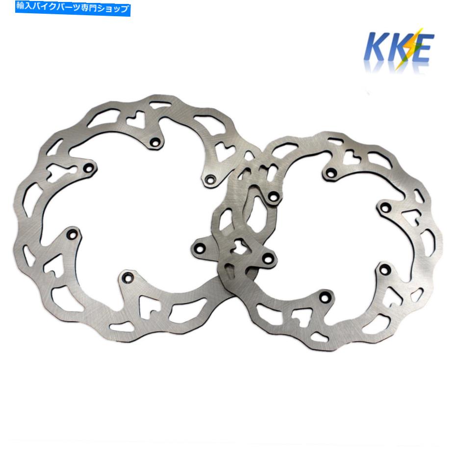 Brake Disc Rotors KKE 260mmフロント＆220mmリアディスクローターフィットKTM Exc SXF XC XCW 125-530 2003-2023 KKE 260mm Front & 220mm Rear Disc Rotor Fit KTM EXC SXF XC XCW 125-530 2003-2023