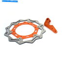 Brake Disc Rotors SXF250 XC300 EXC450 XCF450用の270mmフロントブレーキディスクローターブラケット 270mm F...