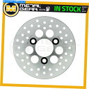 Brake Disc Rotors 川崎KLF 300ワークホース2009の左または右のメタルゲアブレーキディスクの前面 MetalGear Brake Dis...