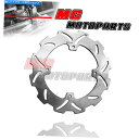 Brake Disc Rotors ホンダCRE F 300 X 2008-2009用240mmリアブレーキディスクローター1PC 240MM Rear Bra...