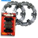 Brake Disc Rotors ホンダフロント高品質ブレーキローター +パッドVF500 Fインターセプター(1984-1985-1986) Honda Front High Quality Brake Rotor + Pads VF500 F Interceptor (1984-1985-1986)