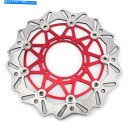 Brake Disc Rotors Honda CRF250R CRF450R 04-22 DR19のSuperMotoESHIZE 320mmフロントディスクローター Supermoto Oversize 320MM Front Disc Rotor for Honda CRF250R CRF450R 04-22 DR19