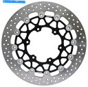 Brake Disc Rotors スズキGSX-R 750 K8 2008のフロントブレーキディスク右手 Front Brake Disc Right Hand For Suzuki GSX-R 750 K8 2008