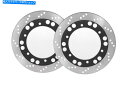 Brake Disc Rotors Honda CBR600F 87-94フロントブレーキディスクローターセット Honda CBR600F 87-94 Front Brake Disc Rotor Set