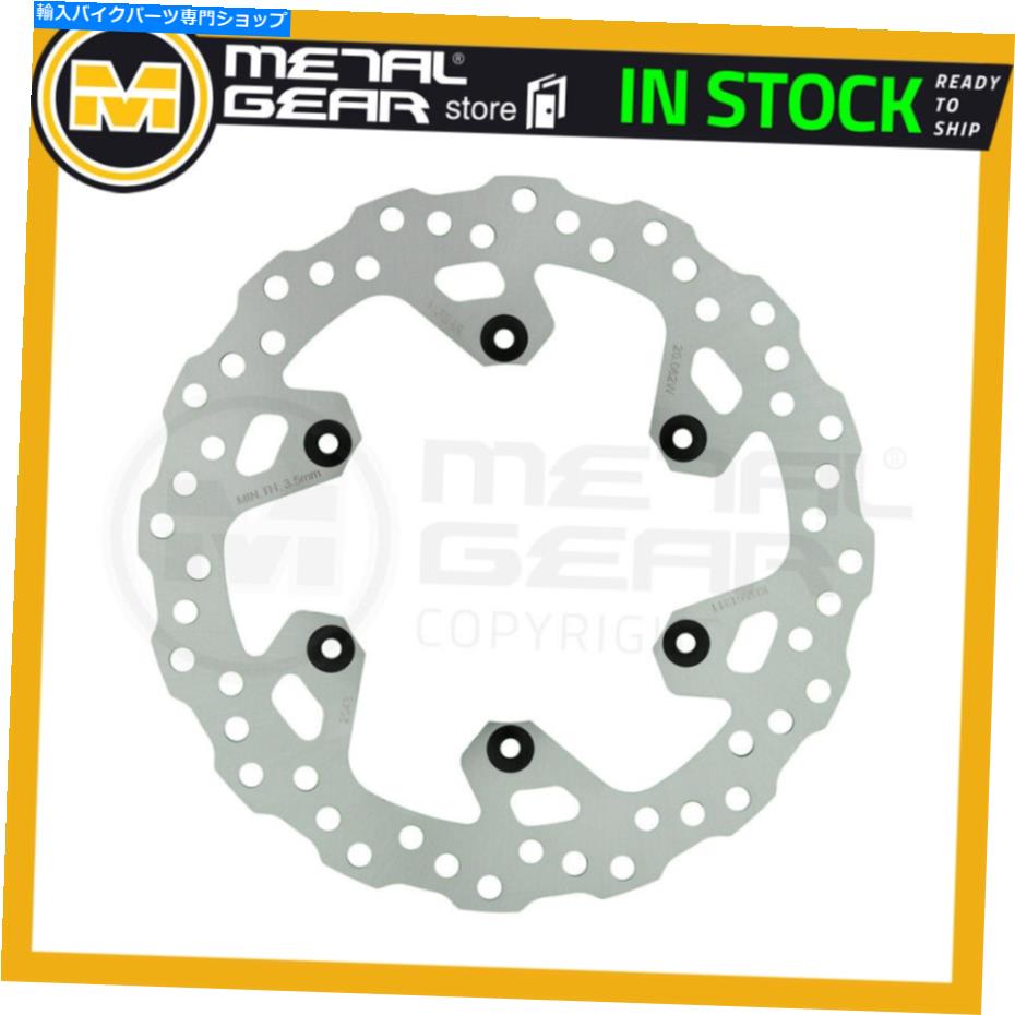 Brake Disc Rotors ޥYZ 426 F 2000 2001Υ᥿륲֥졼ǥꥢ MetalGear Brake Disc Rear for YAMAHA YZ 426 F 2000 2001