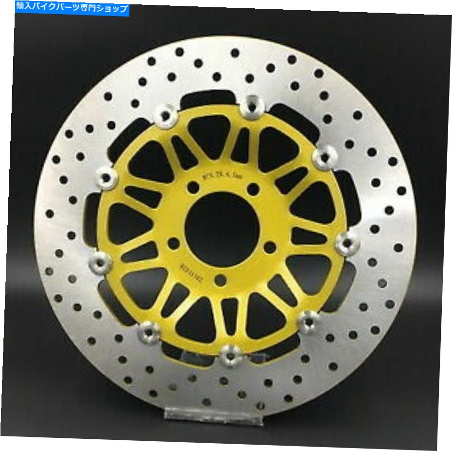 NEW FRONT Left/Right Brake Disc Rotor For Suzuki GSX-R750 GSX-R1100 1988-1990カテゴリBrake Disc Rotors状態新品メーカー車種発送詳細全国一律 送料無料 （※北海道、沖縄、離島は省く）商品詳細輸入商品の為、英語表記となります。Condition: NewManufacturer Part Number: 59210-40C01,59210-17C01Placement on Vehicle: Front, Left, RightBrand: aalfaRotor Outside Diameter: 310mmMateril: Stainless steel(SUS420 J2)Color: YellowRotor Style: StraightType: Brake Disc《ご注文前にご確認ください》■海外輸入品の為、NC・NRでお願い致します。■取り付け説明書は基本的に付属しておりません。お取付に関しましては専門の業者様とご相談お願いいたします。■通常2〜4週間でのお届けを予定をしておりますが、天候、通関、国際事情により輸送便の遅延が発生する可能性や、仕入・輸送費高騰や通関診査追加等による価格のご相談の可能性もございますことご了承いただいております。■海外メーカーの注文状況次第では在庫切れの場合もございます。その場合は弊社都合にてキャンセルとなります。■配送遅延、商品違い等によってお客様に追加料金が発生した場合や取付け時に必要な加工費や追加部品等の、商品代金以外の弊社へのご請求には一切応じかねます。■弊社は海外パーツの輸入販売業のため、製品のお取り付けや加工についてのサポートは行っておりません。専門店様と解決をお願いしております。■大型商品に関しましては、配送会社の規定により個人宅への配送が困難な場合がございます。その場合は、会社や倉庫、最寄りの営業所での受け取りをお願いする場合がございます。■輸入消費税が追加課税される場合もございます。その場合はお客様側で輸入業者へ輸入消費税のお支払いのご負担をお願いする場合がございます。■商品説明文中に英語にて”保証”関する記載があっても適応はされませんのでご了承ください。■海外倉庫から到着した製品を、再度国内で検品を行い、日本郵便または佐川急便にて発送となります。■初期不良の場合は商品到着後7日以内にご連絡下さいませ。■輸入商品のためイメージ違いやご注文間違い当のお客様都合ご返品はお断りをさせていただいておりますが、弊社条件を満たしている場合はご購入金額の30％の手数料を頂いた場合に限りご返品をお受けできる場合もございます。(ご注文と同時に商品のお取り寄せが開始するため)（30％の内訳は、海外返送費用・関税・消費全負担分となります）■USパーツの輸入代行も行っておりますので、ショップに掲載されていない商品でもお探しする事が可能です。お気軽にお問い合わせ下さいませ。[輸入お取り寄せ品においてのご返品制度・保証制度等、弊社販売条件ページに詳細の記載がございますのでご覧くださいませ]&nbsp;