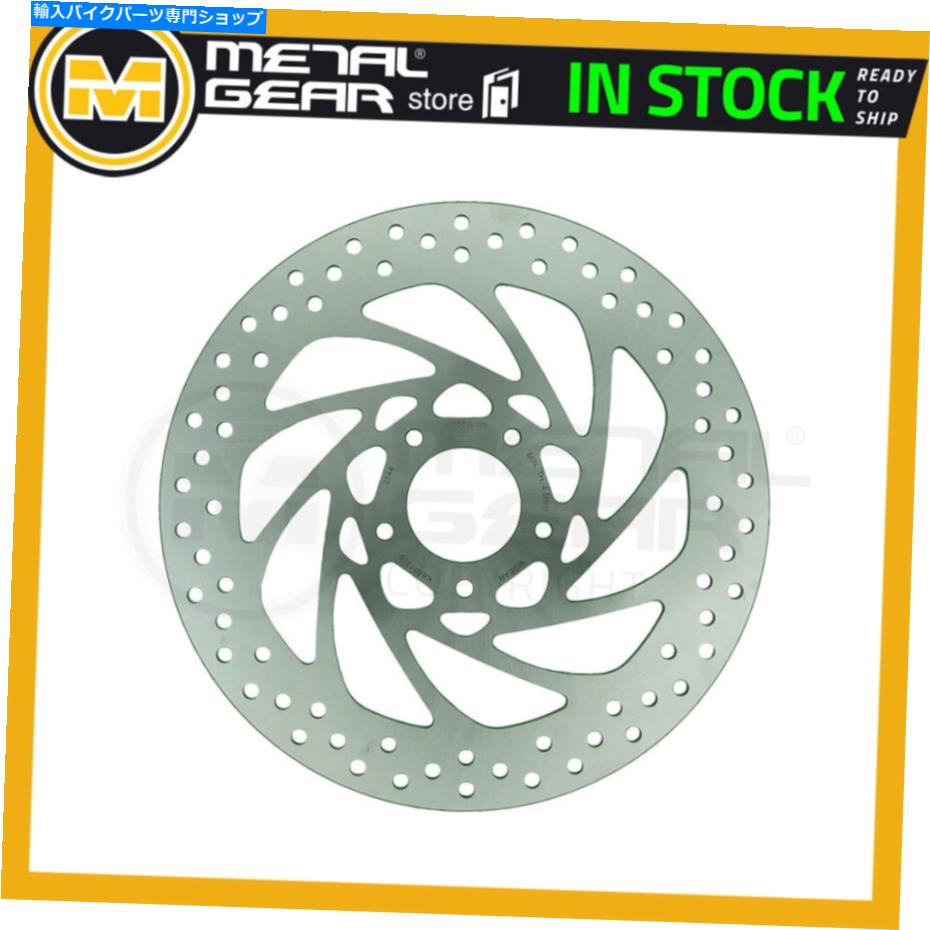 Brake Disc Rotors ハーレーFLHR 1584ロードキング96 2008 2009 2010のために左にブレーキディスクロー..