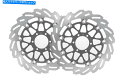 Brake Disc Rotors ヤマハXJR400 95-00フロントブレーキディスクローターセット波 Yamaha XJR400 95-00 Front ...