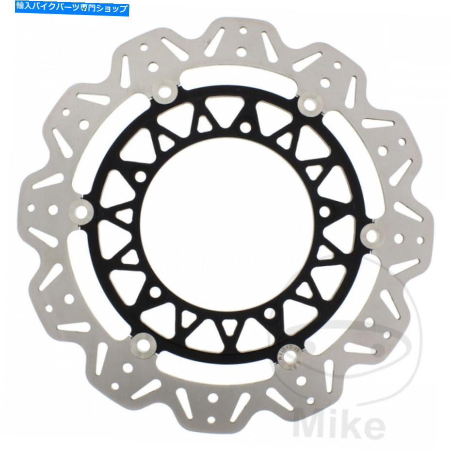 Brake Disc Rotors EBCեȥ֥졼ǥVEE֥åޥFZ1 1000 SA FAZER ABS 2012-2015 EBC Front Brake Disc Vee Rotor Black Yamaha FZ1 1000 SA Fazer ABS 2012-2015