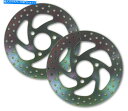Brake Disc Rotors 標準ブレーキローターフロントセットEBC SC-KT-EBC-FT0720セレクトアムスパイダーモデル Standard B...