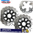 Brake Disc Rotors スズキGSF Bandit 1200 1996-2005 1997 1998フロントリアブレーキディスクローター For SUZUKI GSF BANDIT 1200 1996 - 2005 1997 1998 Front Rear Brake Discs Rotors