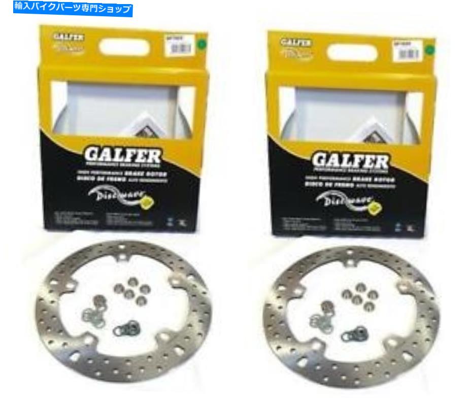 Brake Disc Rotors ガルファーラウンドフロントブレーキディスクローターBMW K1200RS K 1200 RS 2001-2005 Galfer Round Front Brake Discs Rotors BMW K1200RS K 1200 RS 2001-2005